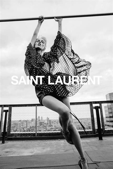 yves saint laurent spring 2018